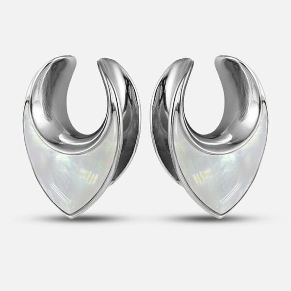 Saddle Conch Shell Ear Gauges