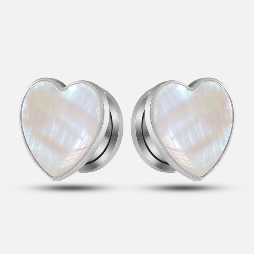 Heart Conch Ear Tunnels Plugs