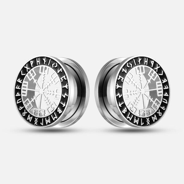 Viking Rune Ear Gauges