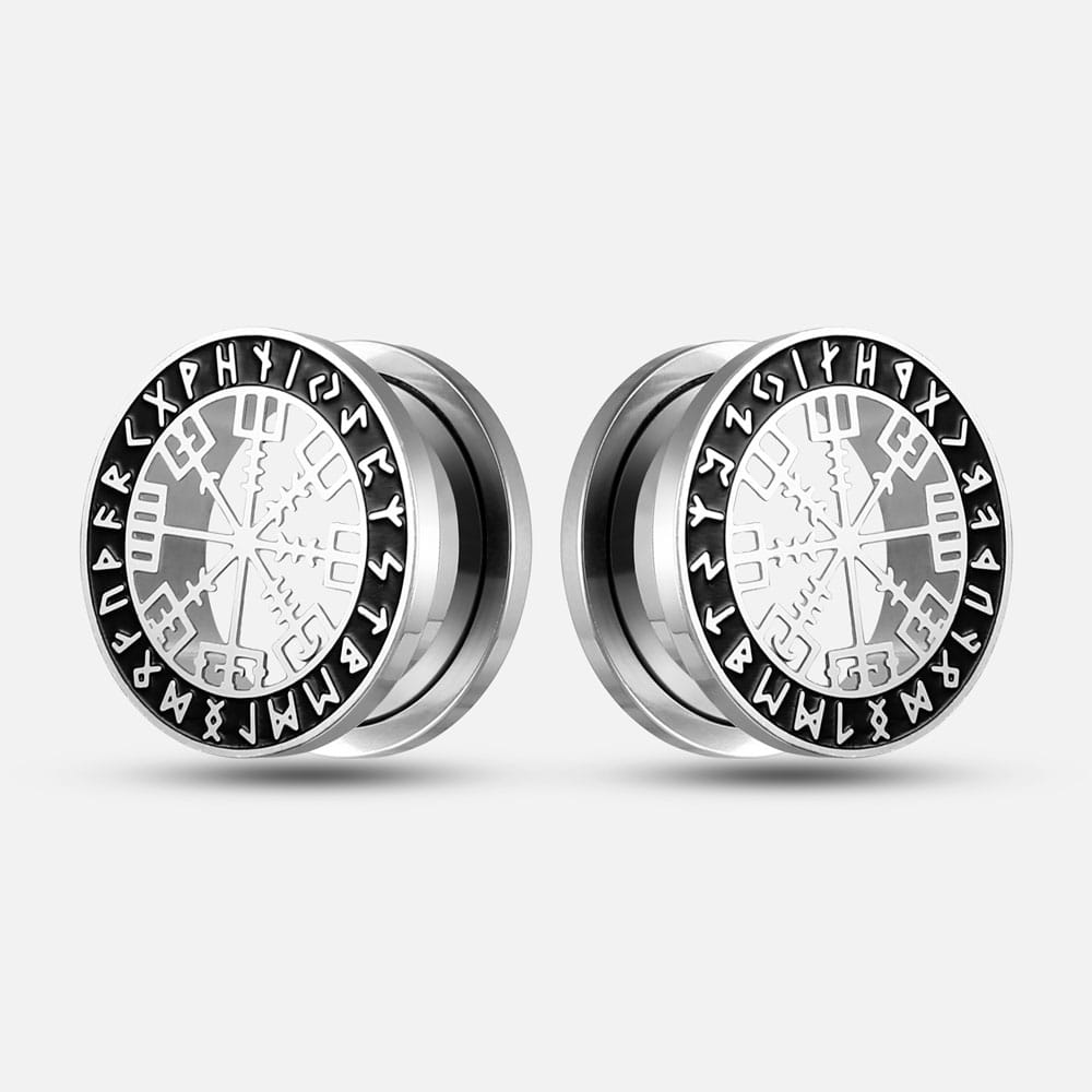 Viking Rune Ear Gauges