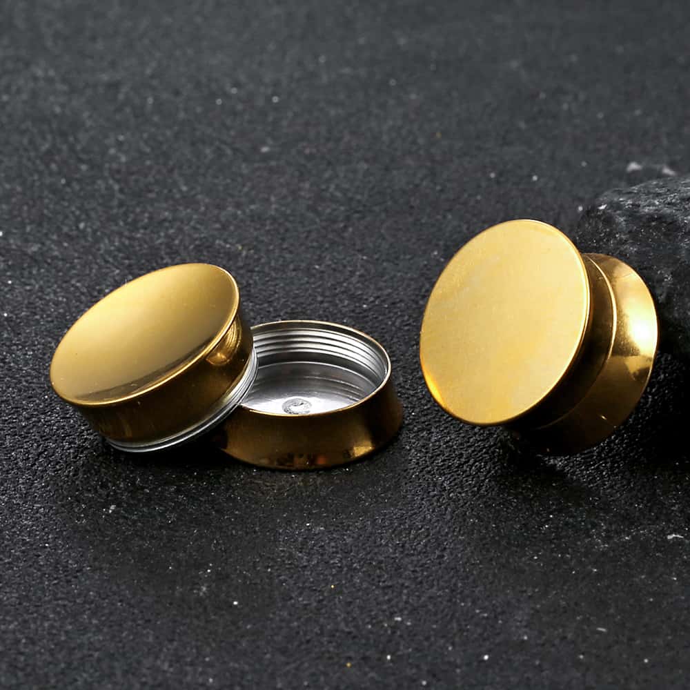 Round Ear Tunnels Plugs - Image 5