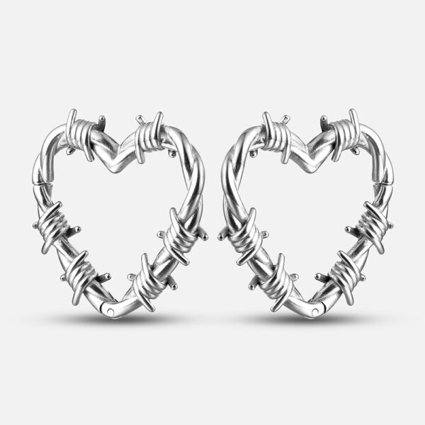 Heart Knot Ear Weights Hanger