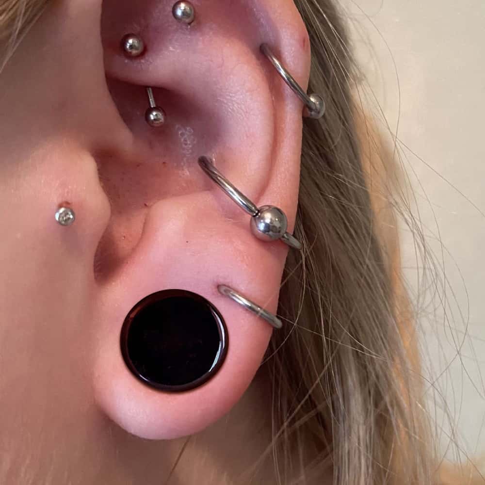 Kit Flat Dead Glass Plugs - Image 4