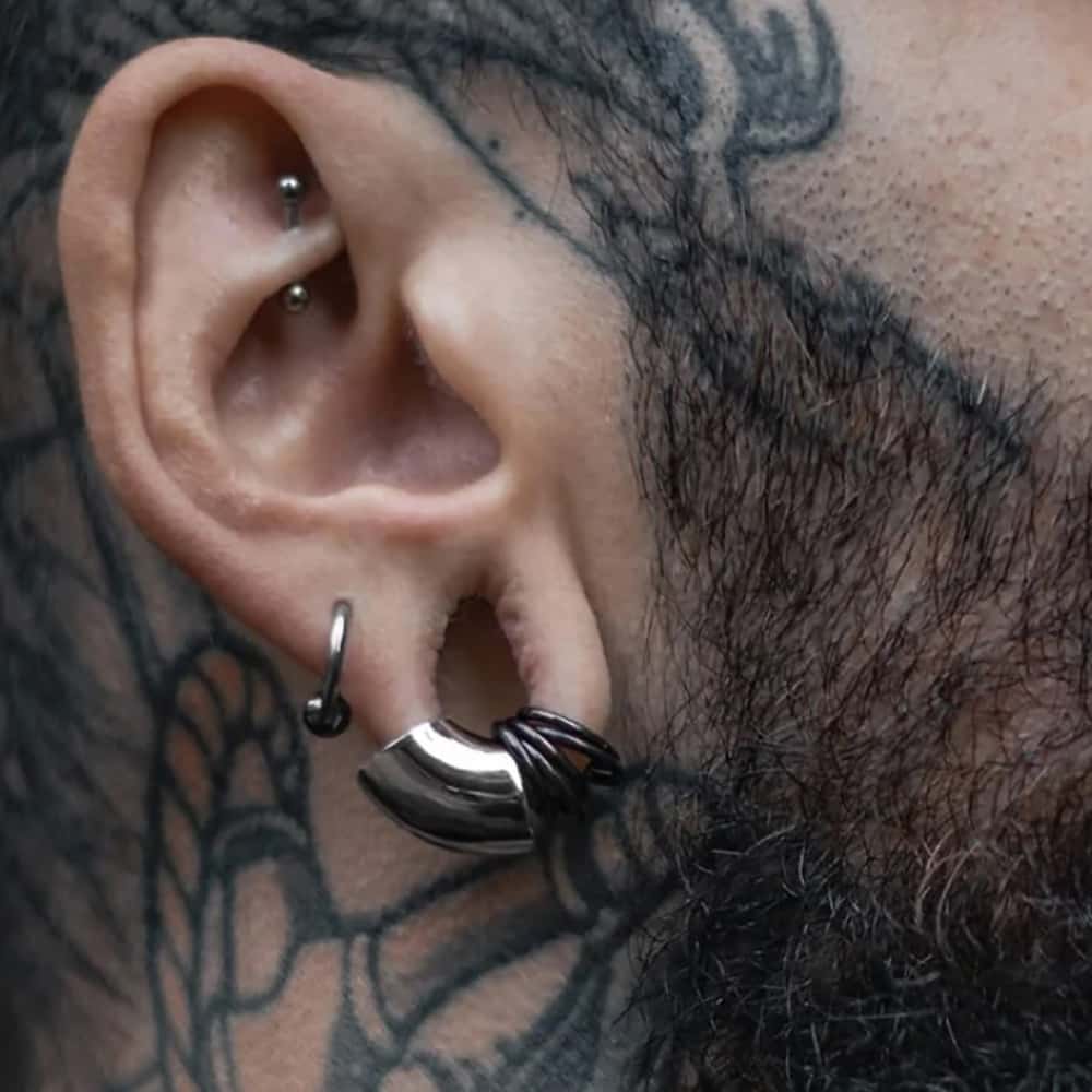 00g Smooth Lobed Cuff - Image 2