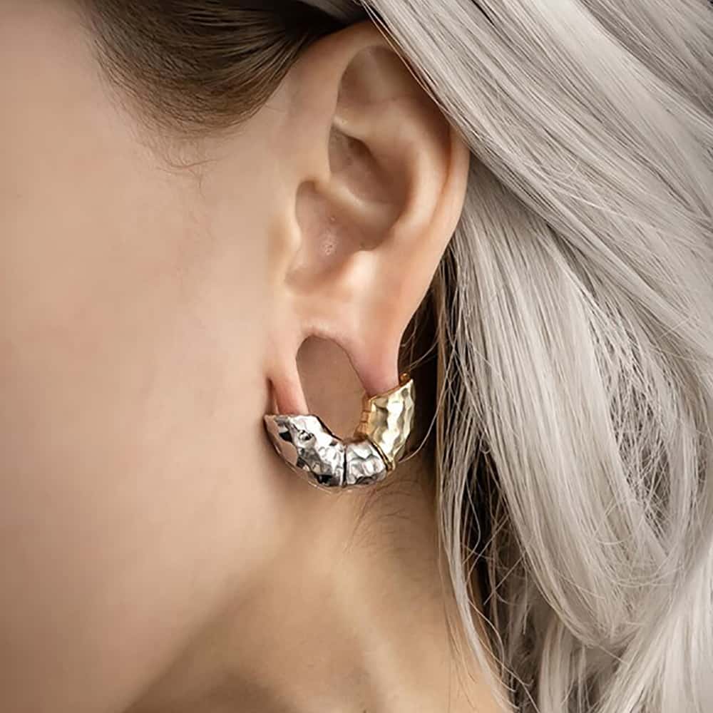 00g Hammered Lobed Cuff - Image 2