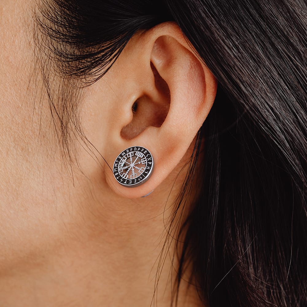 Viking Rune Ear Gauges - Image 2