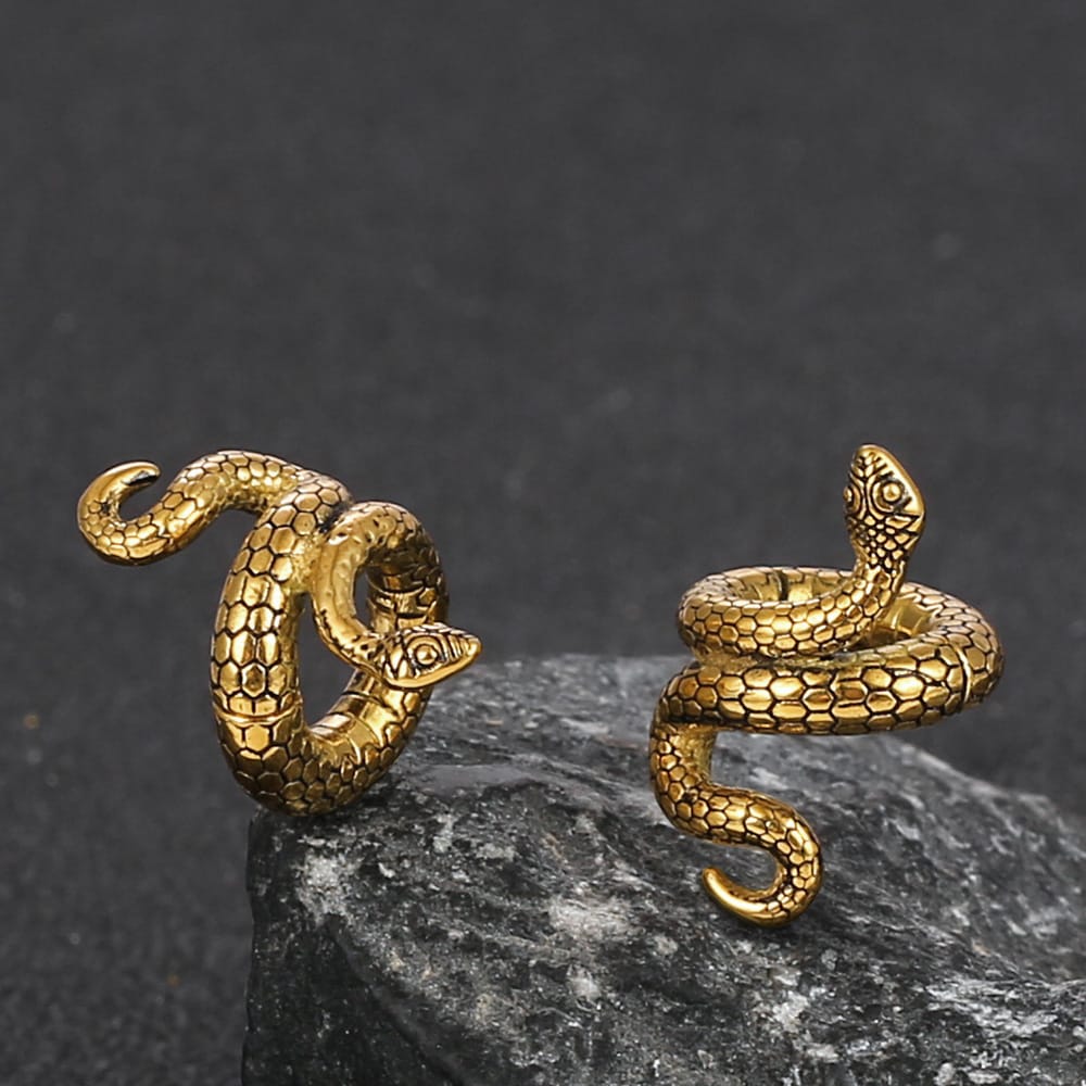 Snake Ear Lobe Cuff - Image 4