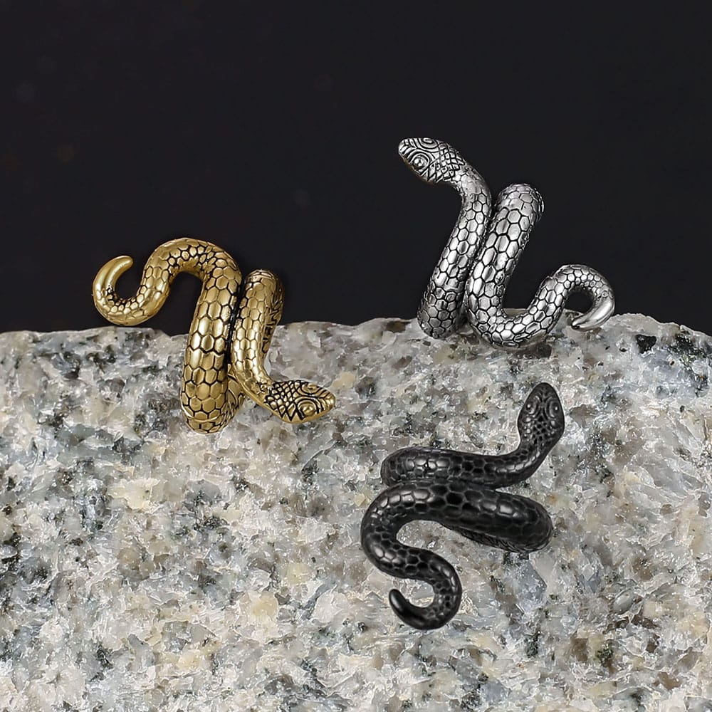 Snake Ear Lobe Cuff - Image 3