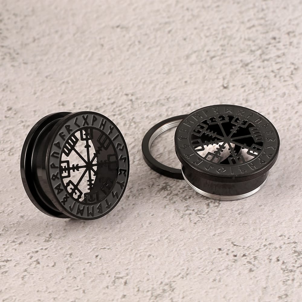 Viking Rune Ear Gauges - Image 5