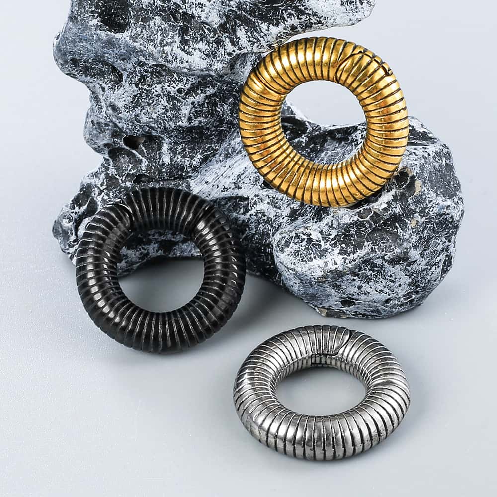 Thread Round Ear Hangers - Image 3