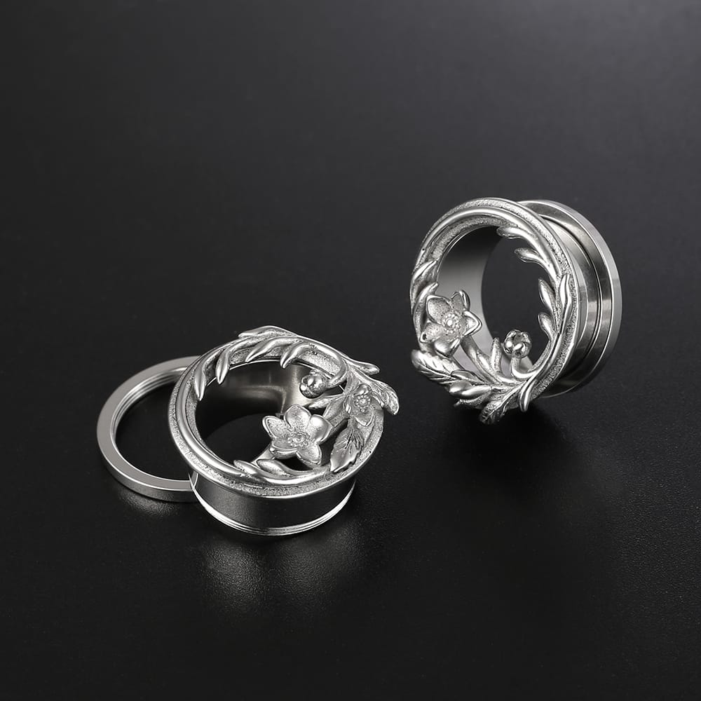 Ear Tunnels Plugs Piercing Gauges - Image 4