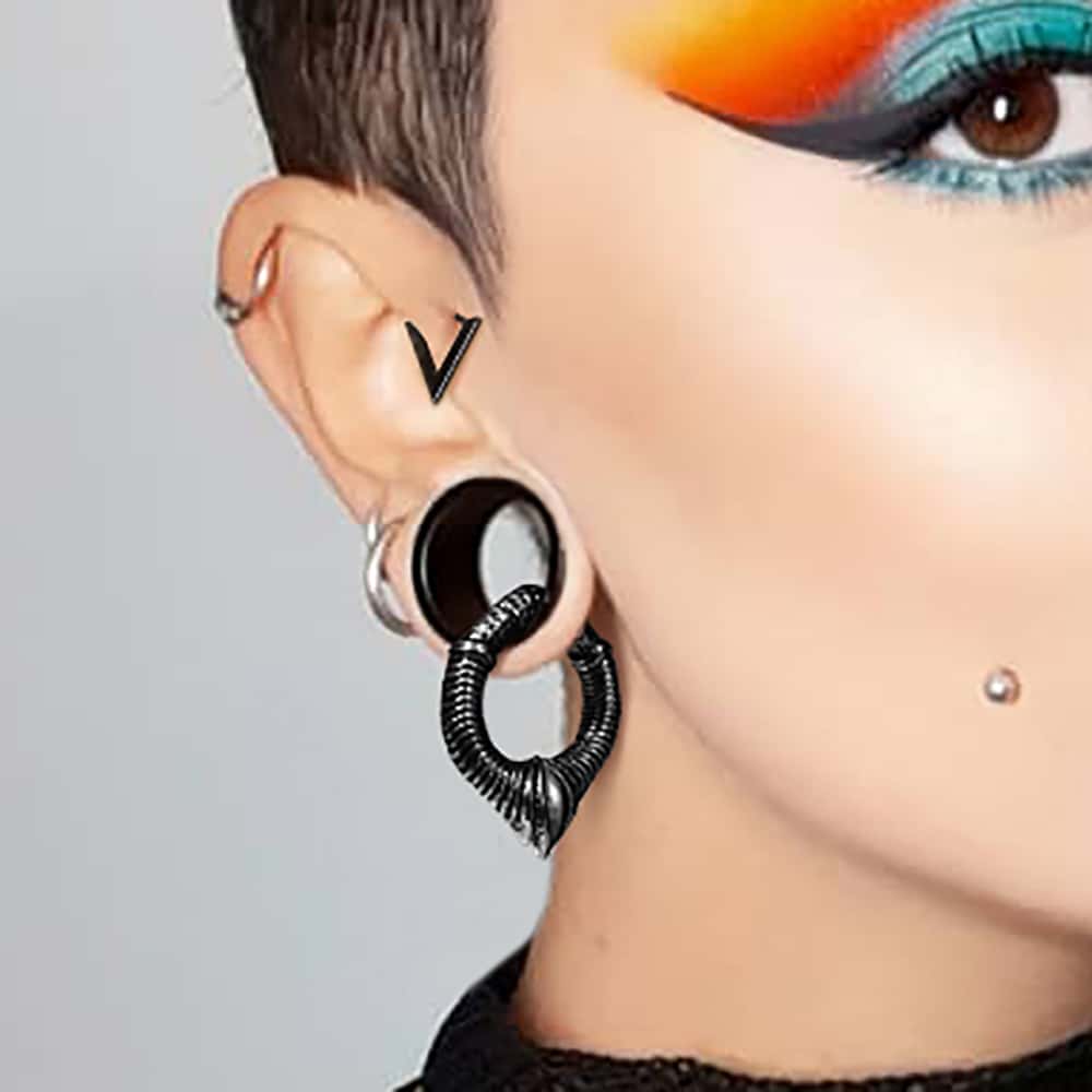 Gothic Punk Ear Weights Hangers - Image 5