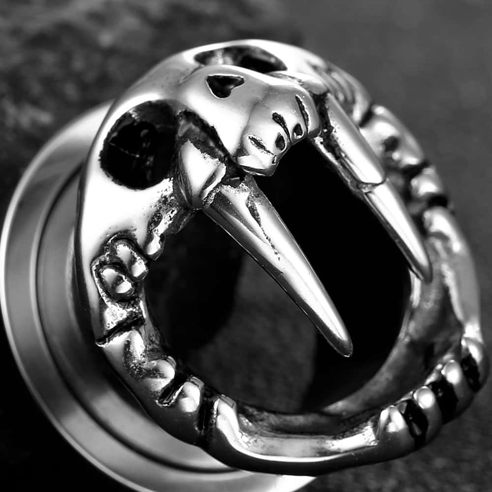 Animal Fangs Ear Gauges - Image 5