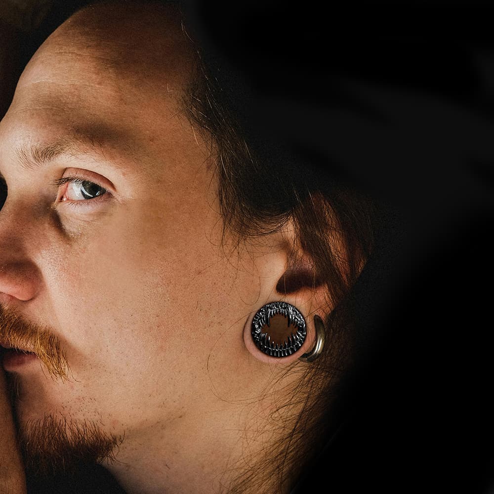 Monster Fangs Ear Tunnels - Image 4