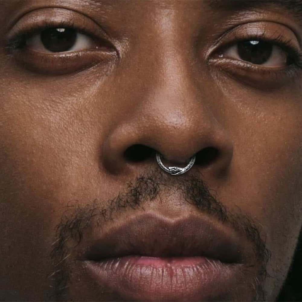 Ouroboros Septum Clicker Nose Rings - Image 2
