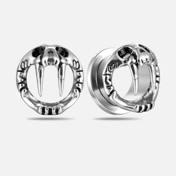Animal Fangs Ear Gauges