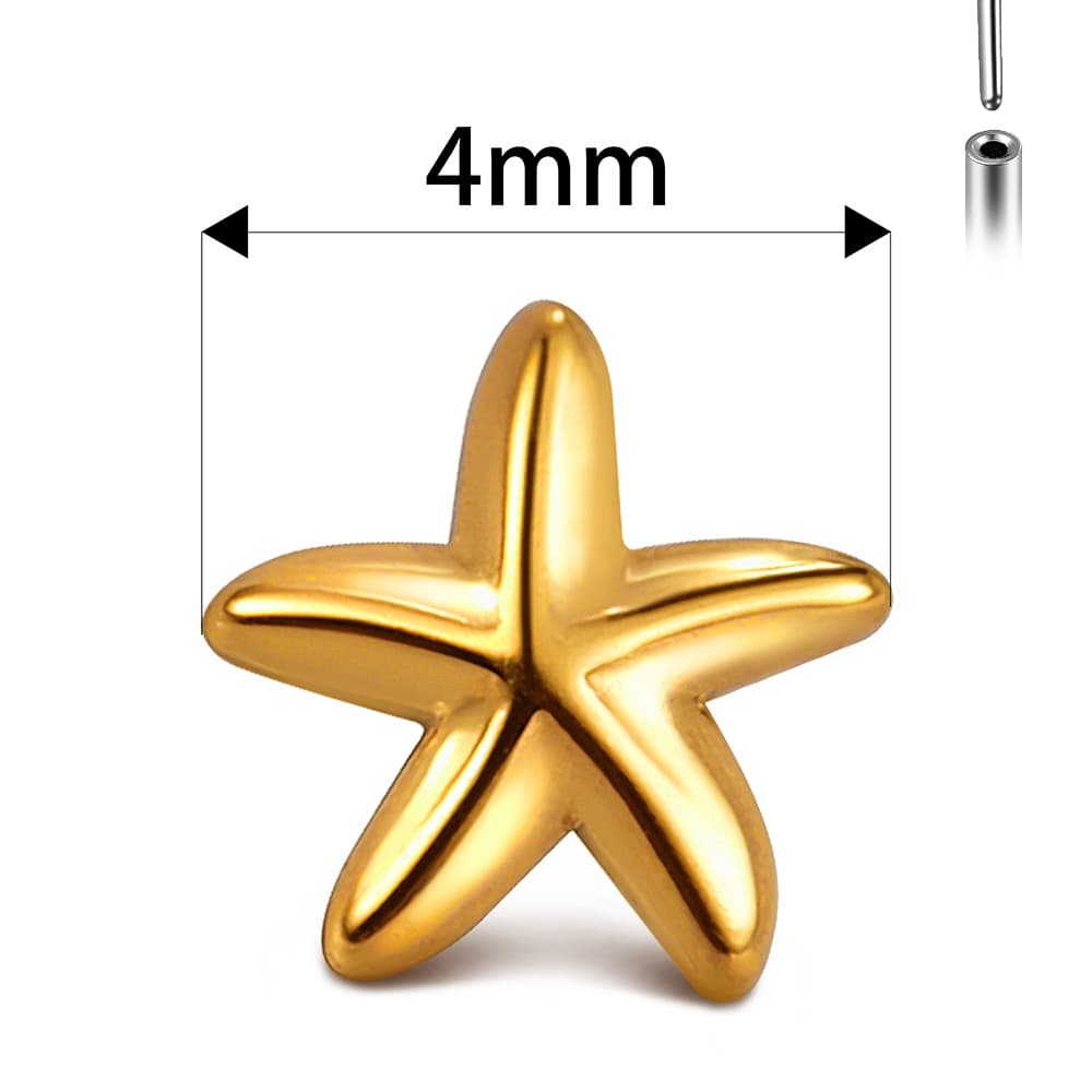 Star Labret Stud - Image 6