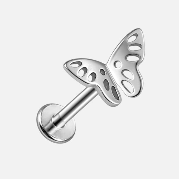 Butterfly Labret Stud