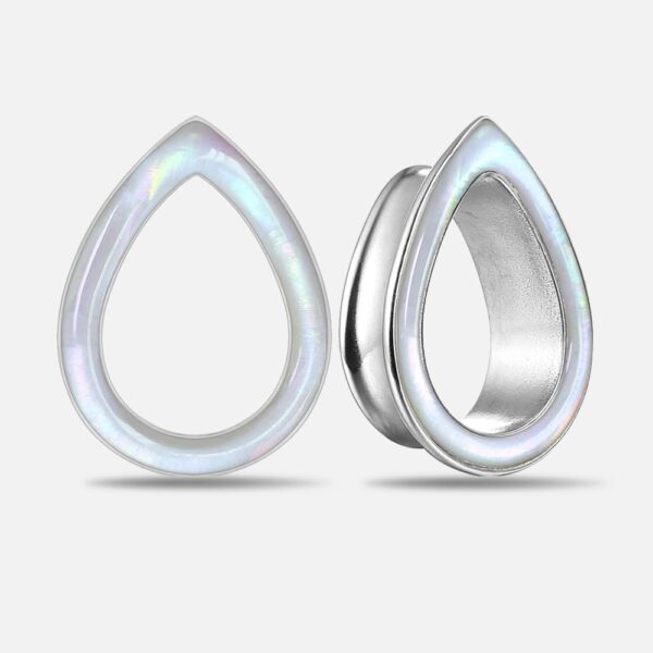 Teardrop Shell Ear Tunnels