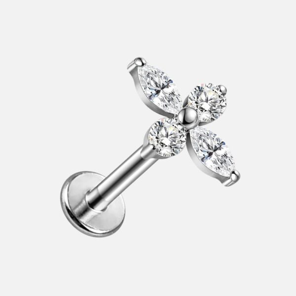 Gorgeous CZ Flat Back Studs