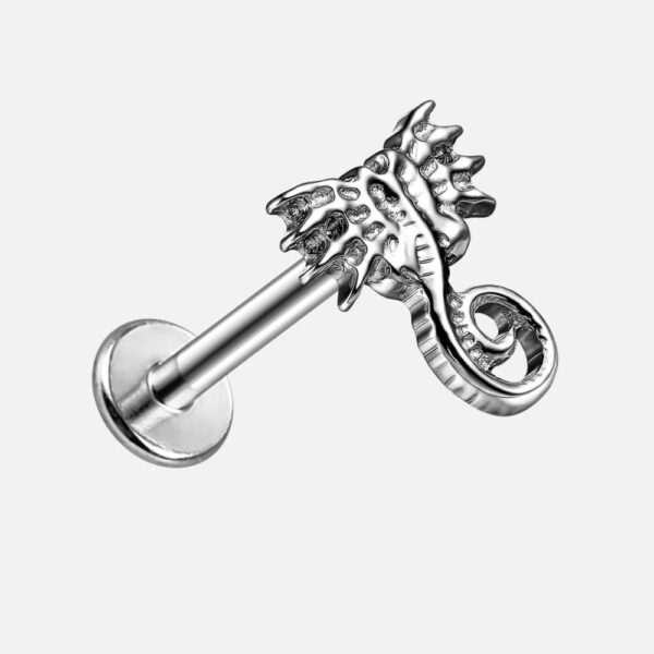 Facehugger Threadless Labret Flat Back Studs