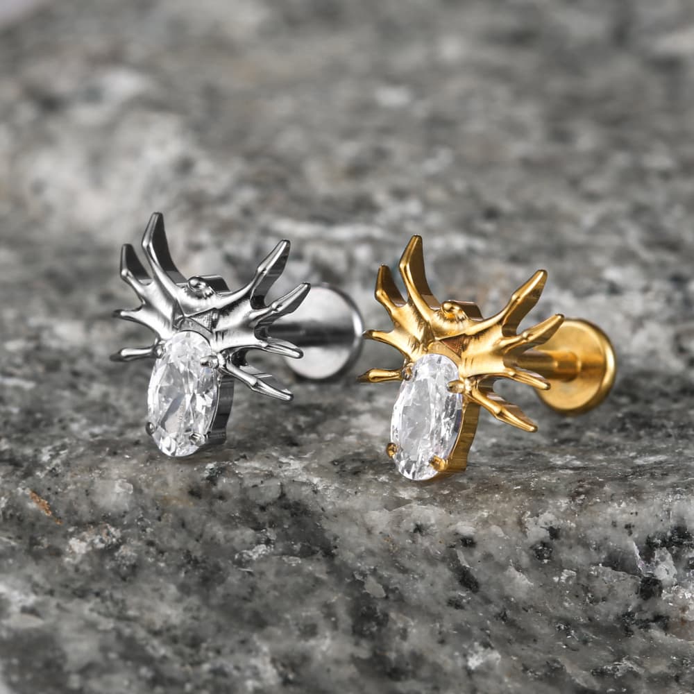 Spider Internal Thread Flat Back Studs - Image 3