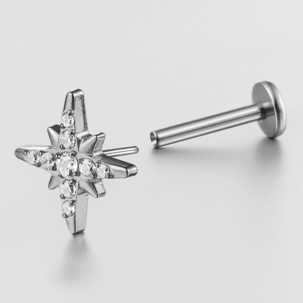Shining Star CZ Flat Back Studs - Image 3