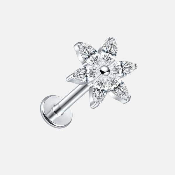 Flower Flat Back Studs